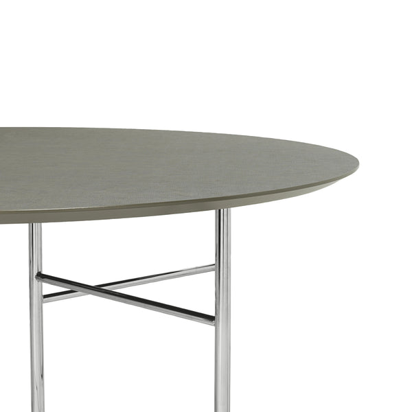Ferm Living Mingle Table Top Round - 130cm Natural Oak Veneer 
