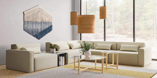 GUS Modern Mix Modular 5-Pc Sectional