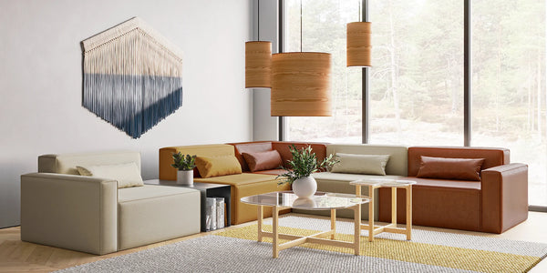 GUS Modern Mix Modular 5-Pc Sectional