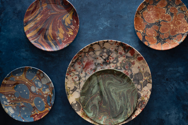 Siren Song Library Marble Large Platter