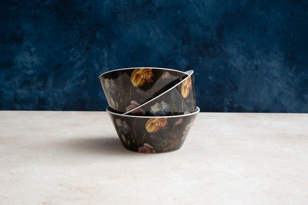 Siren Song Antwerp Floral Small Bowls - Set of 4