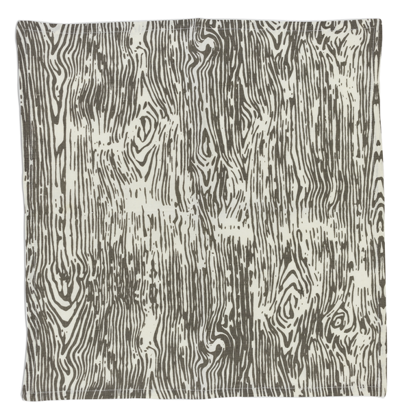 Sir Madam Faux Bois Linen Napkins - Set of 4