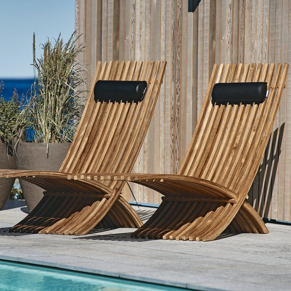 Skargaarden Nozib Sun Lounger Teak Yes 