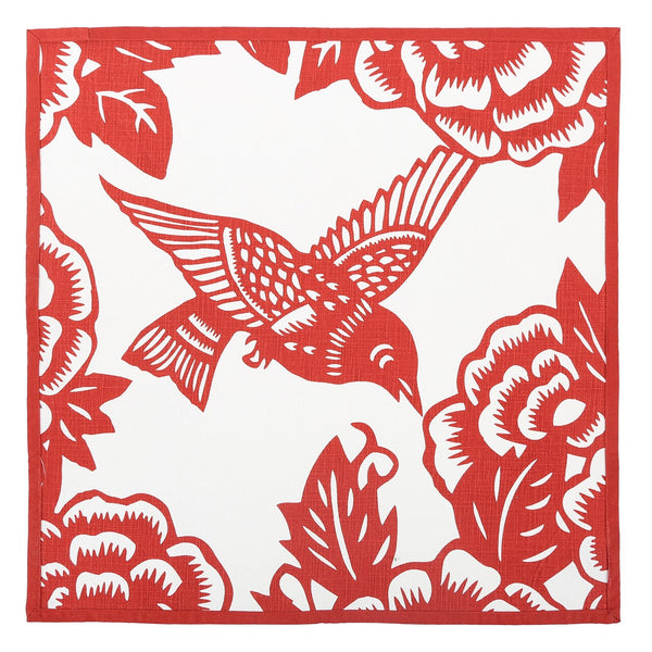 Thomas Paul Aviary Dinner Napkins - Set of 4