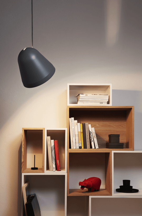 NYTA Tilt Pendant - Large Matte White 