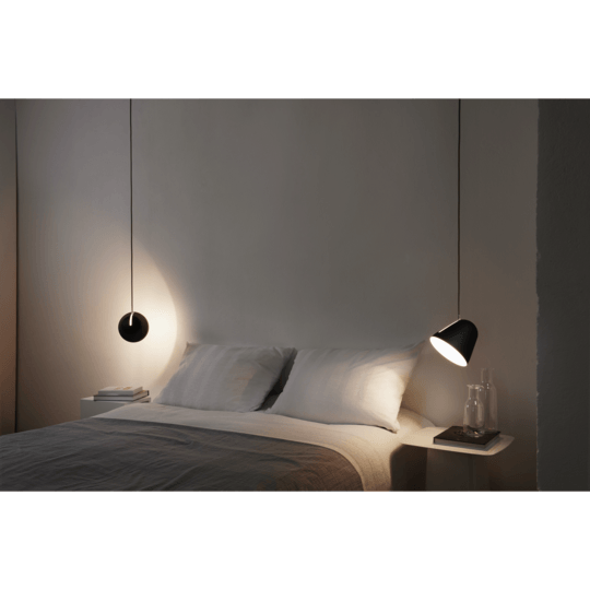 NYTA Tilt Pendant - Small Matte Grey 