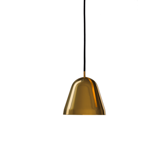 NYTA Tilt Brass Pendant - Small 