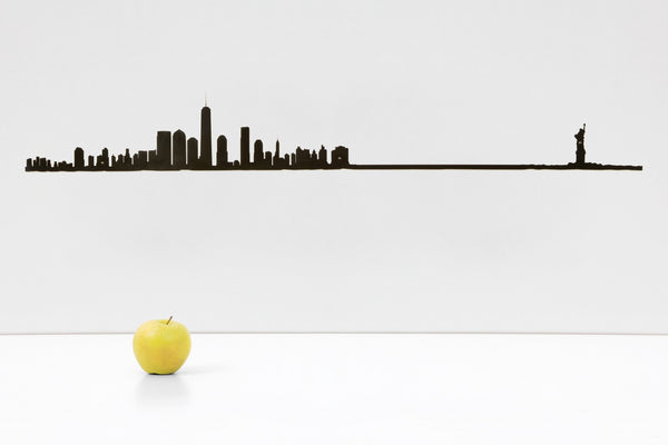 The Line XL City Skyline Silhouette - Lower Manhattan