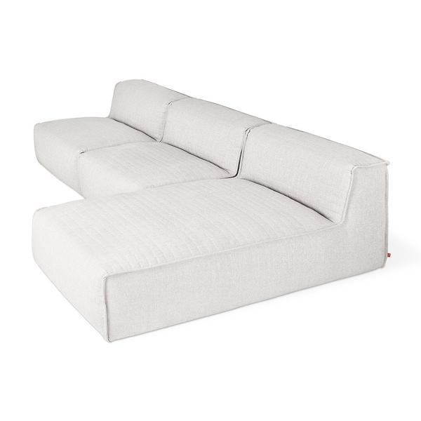 GUS Nexus Modular Armless Chaise Thea Moonstone 