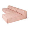 GUS Nexus Modular Armless Chaise 