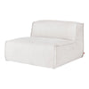 GUS Nexus Modular Armless Lounge Chair Thea Moonstone 