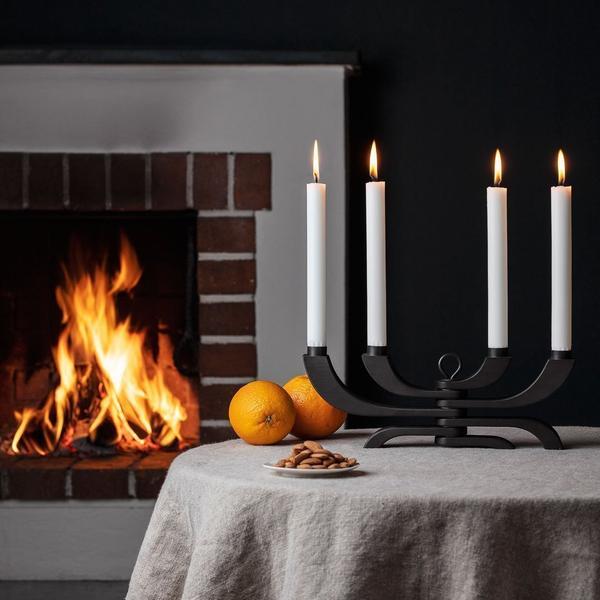 Design House Stockholm Nordic Light Foldable Candelabra White 