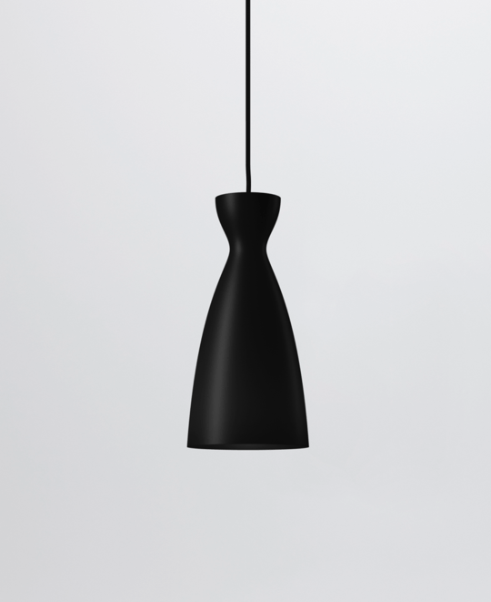 NYTA Pretty Black Pendants Small 