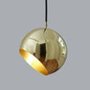 NYTA Tilt Globe Brass Pendant 