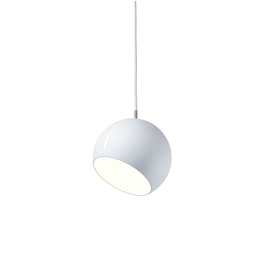 NYTA Tilt Globe Pendant Matte White 