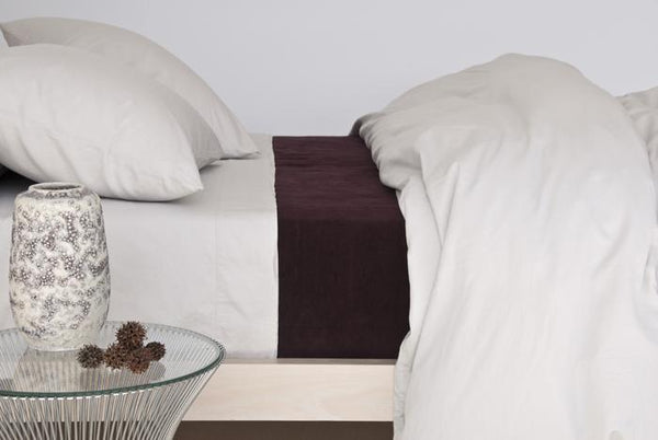 Area Perla Fitted Sheet Celeste Full 