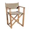 Skargaarden Kryss Dining Chair Teak Natural Canvas 