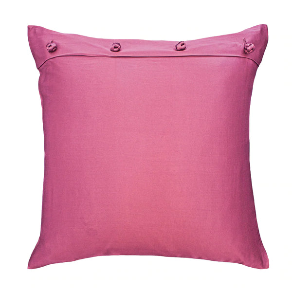 Ann Gish Charmeuse Euro Sham w/ French Knots