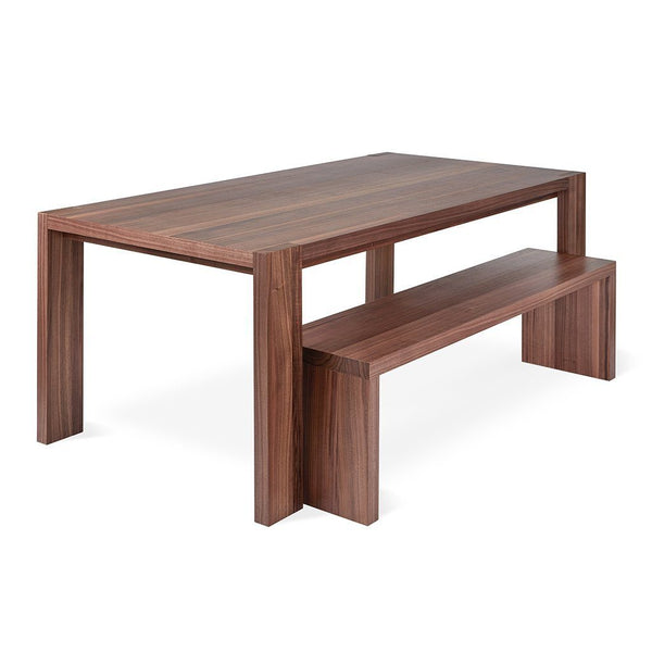 GUS Plank Dining Table Walnut 