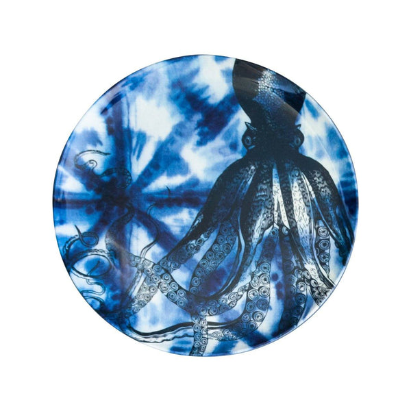 Thomas Paul Shibori Sea Life Dinner Plate Set of 4 