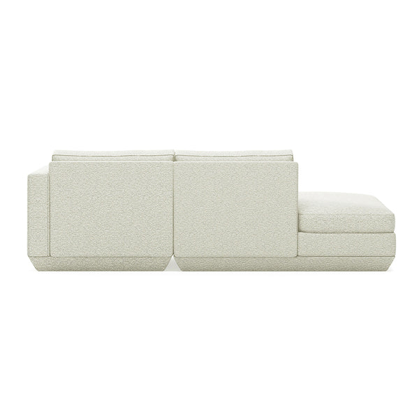 GUS Modern Podium Modular 2 PC Lounge Sofa