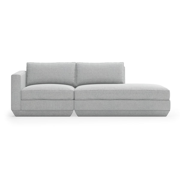 GUS Modern Podium Modular 2 PC Lounge Sofa