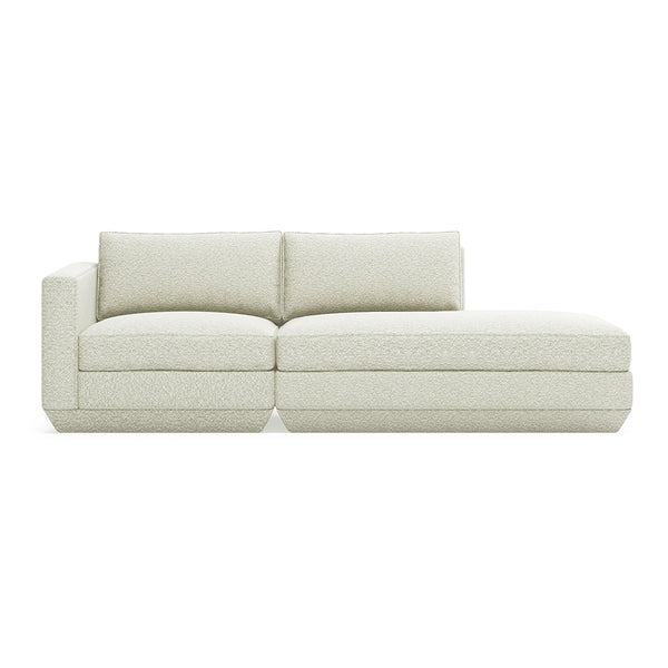 GUS Modern Podium Modular 2 PC Lounge Sofa