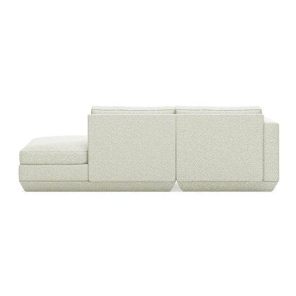 GUS Modern Podium Modular 2 PC Lounge Sofa
