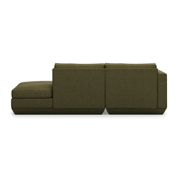 GUS Modern Podium Modular 2 PC Lounge Sofa