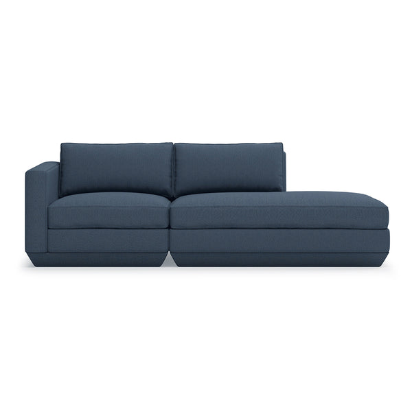 GUS Modern Podium Modular 2 PC Lounge Sofa