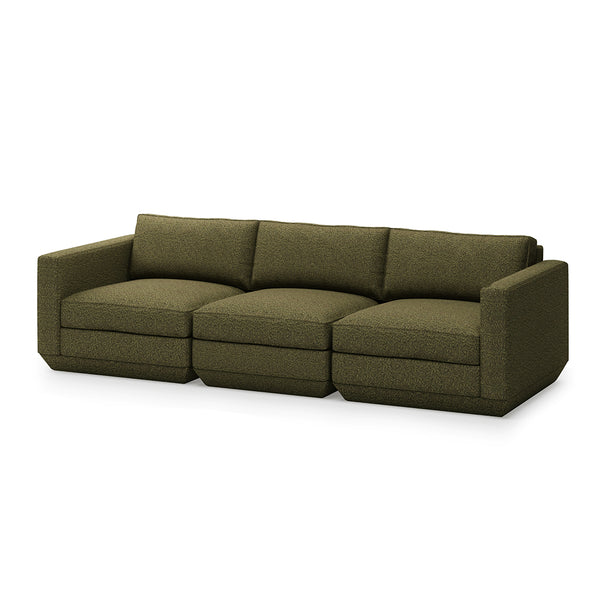GUS Modern Podium Modular 3 PC Sofa