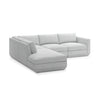 GUS Modern Podium Modular 4 PC Lounge Sectional A