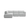 GUS Modern Podium Modular 4 PC Lounge Sectional A