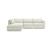 GUS Modern Podium Modular 4 PC Lounge Sectional A