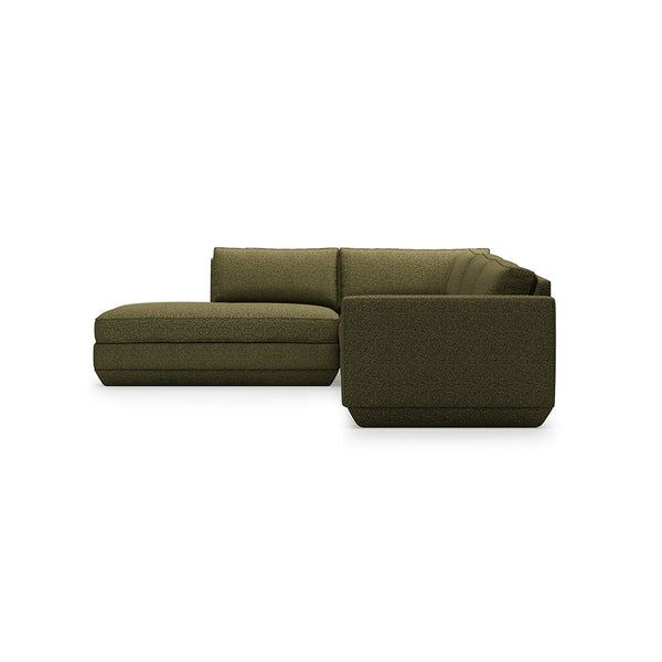 GUS Modern Podium Modular 4 PC Lounge Sectional A
