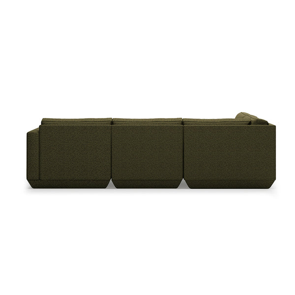 GUS Modern Podium Modular 4 PC Lounge Sectional A