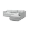GUS Modern Podium Modular 4 PC Lounge Sectional A