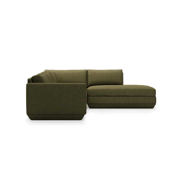 GUS Modern Podium Modular 4 PC Lounge Sectional A
