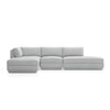 GUS Modern Podium Modular 4 PC Lounge Sectional B