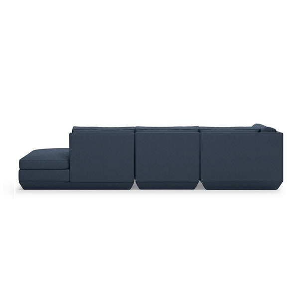 GUS Modern Podium Modular 4 PC Lounge Sectional B