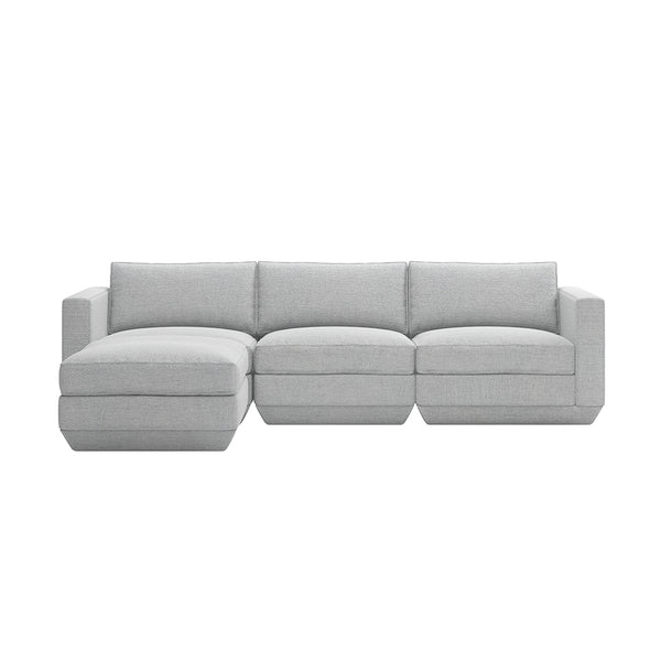 GUS Modern Podium Modular 4 PC Lounge Sectional