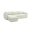 GUS Modern Podium Modular 4 PC Lounge Sectional