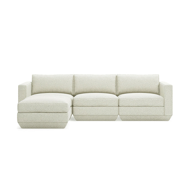 GUS Modern Podium Modular 4 PC Lounge Sectional