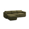 GUS Modern Podium Modular 4 PC Lounge Sectional