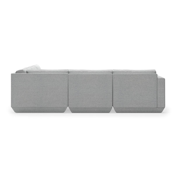 GUS Modern Podium Modular 5 PC Corner Sectional