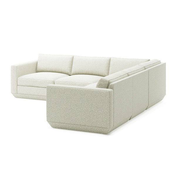 GUS Modern Podium Modular 5 PC Corner Sectional
