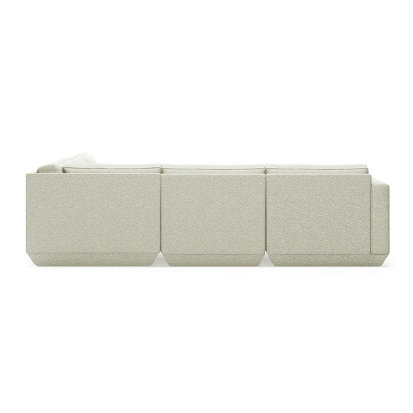 GUS Modern Podium Modular 5 PC Corner Sectional