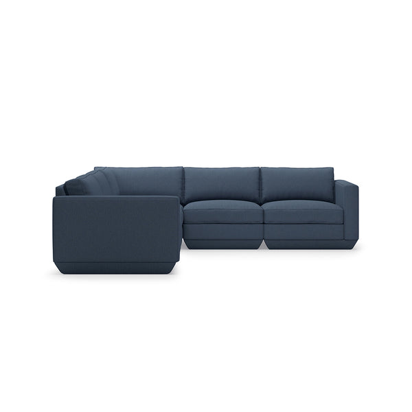 GUS Modern Podium Modular 5 PC Corner Sectional