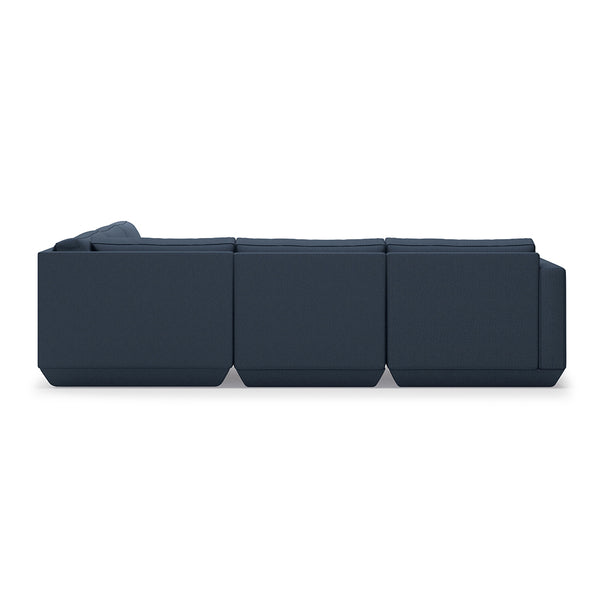 GUS Modern Podium Modular 5 PC Corner Sectional
