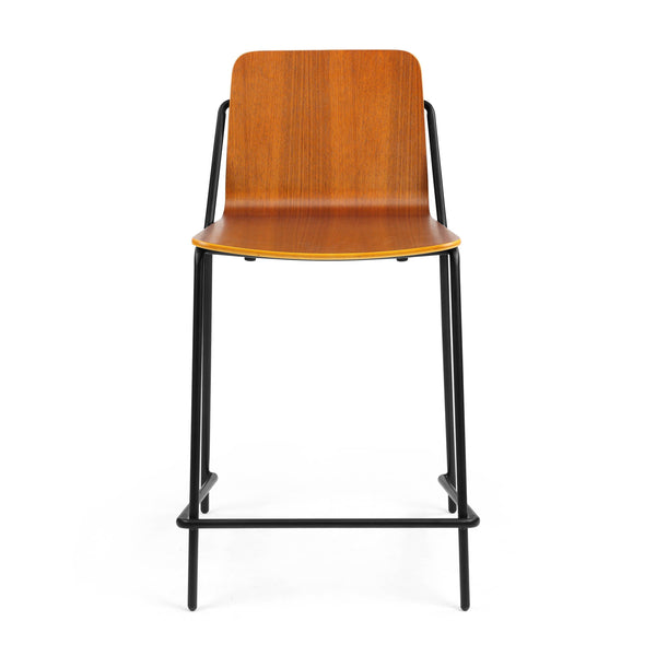 M.A.D. Sling Counter Stool Walnut / Black 